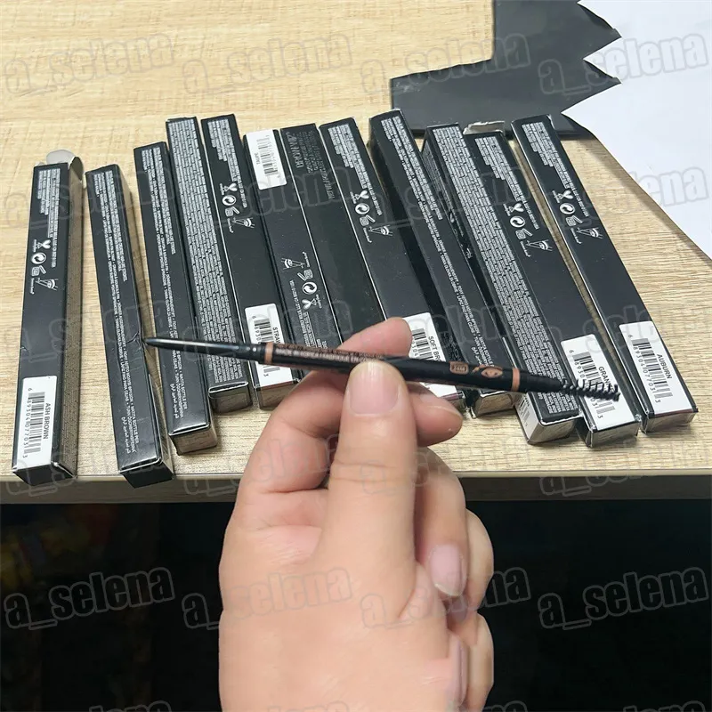 Eyebrow Enhancers Skinny Eye Brow Pencil Crayon Eyebrow Pen 12 Colors