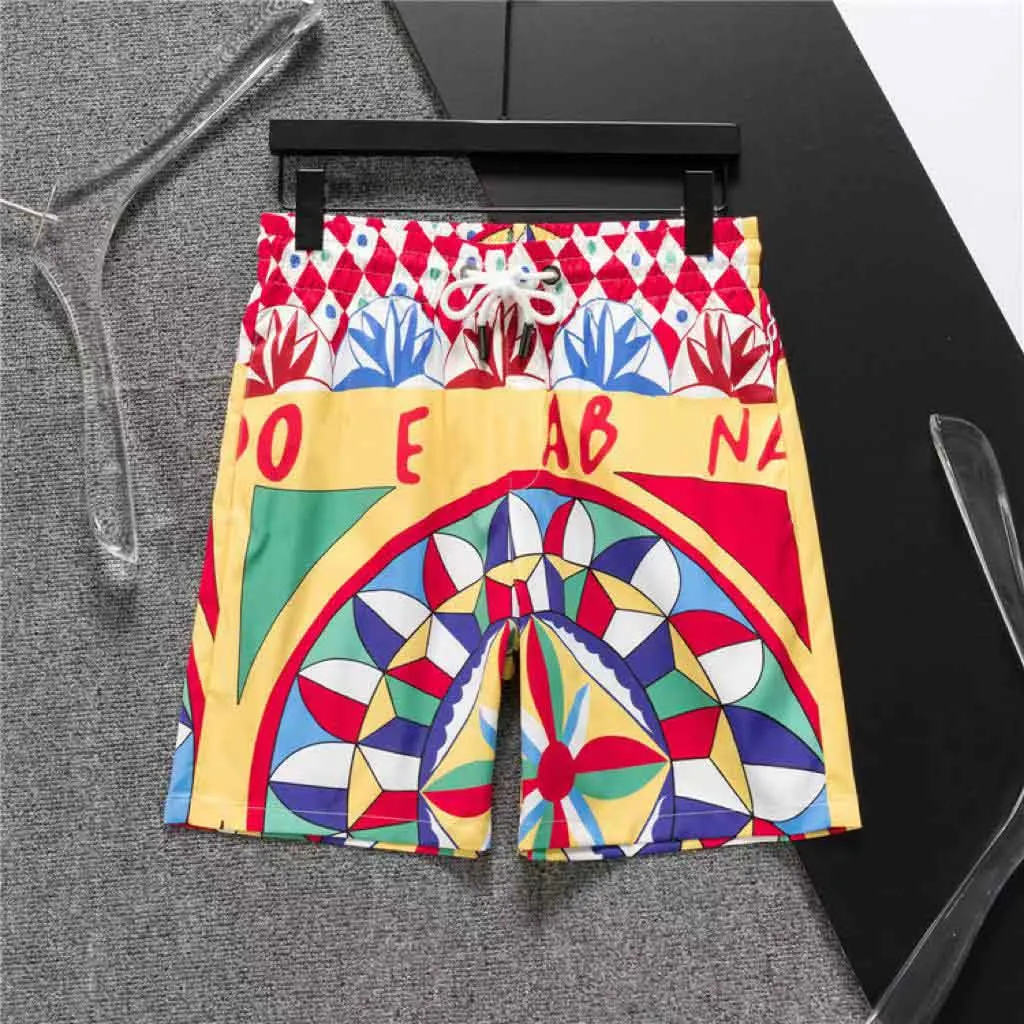 Shorts de designer de verão masculino moda solta roupa de banho feminina roupas de rua secagem rápida roupa de banho carta impressa calças de praia calções de natação masculinos M-3XL