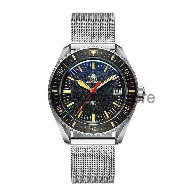 Otros relojes ADDIESDIVE Hombres Relojes mecánicos automáticos 20Bar Impermeable Super Luminoso Cristal de zafiro Relojes de pulsera de acero Relgio Mecanico J240118