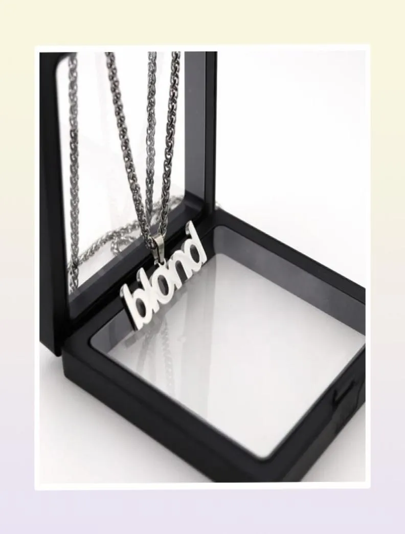 Frank ocean blond modemerk mannen en vrouwen hanger ketting hiphop persoonlijkheid paar straat allmatch sieraden33682785914498