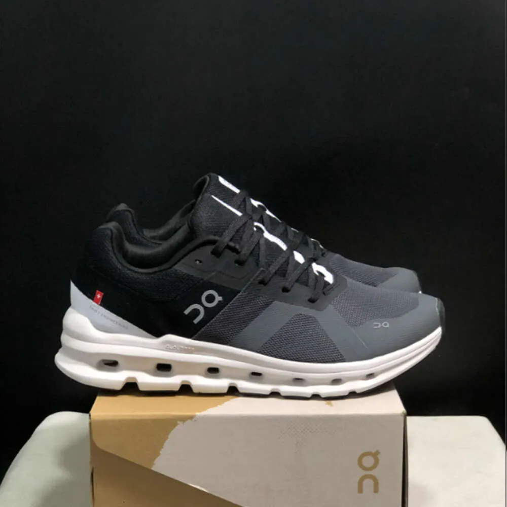 On Running Cloudstratus White Black Sage