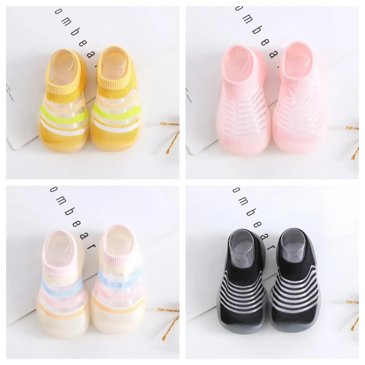 Premier marcheur été filles garçons enfants sandales bébés chaussures 1-4 ans enfant en bas âge Slip Softy bas enfants chaussures de créateur