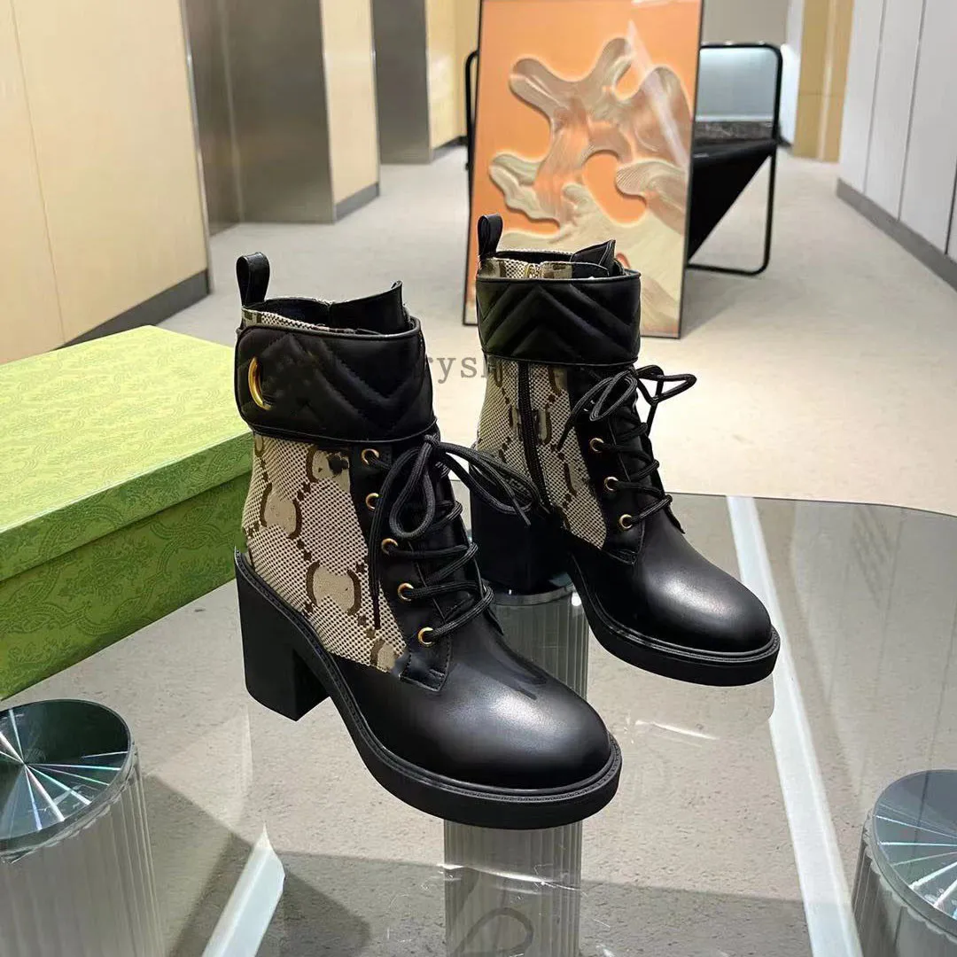 Neue Stiefel Ankle Boot Designer Martin Desert Für Frauen Klassische Schuhe Mode Winter Leder Stiefel Grob Absatz Frauen Schuhe 1,9 13