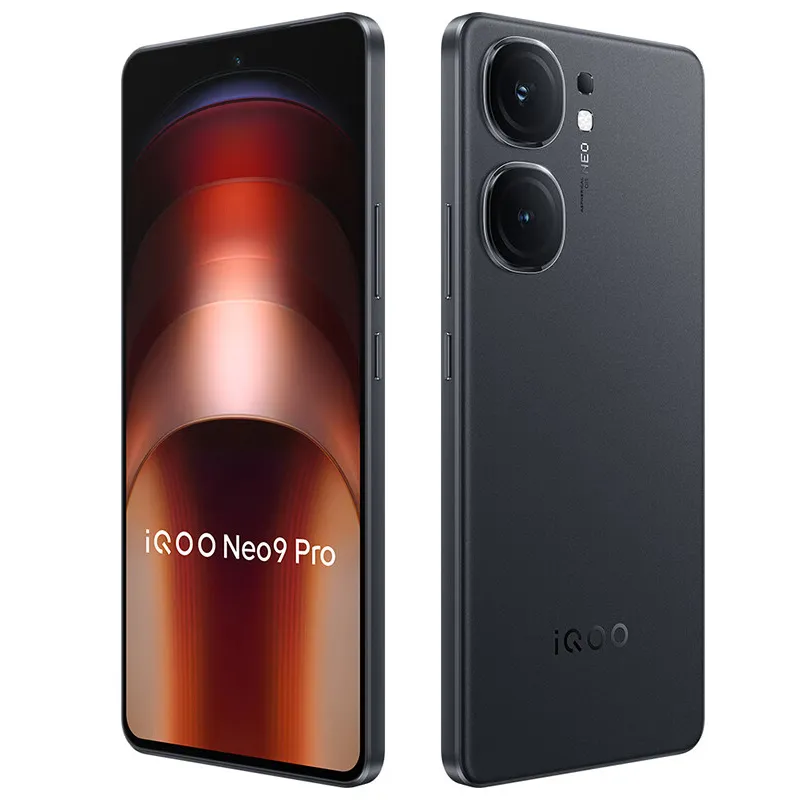 Téléphone portable d'origine Vivo IQOO Neo 9 Pro 5G intelligent 12 Go de RAM 256 Go 512 Go de ROM Dimensity 9300 50MP NFC OTG Android 6,78 "AMOLED plein écran empreinte digitale ID visage réveil téléphone portable