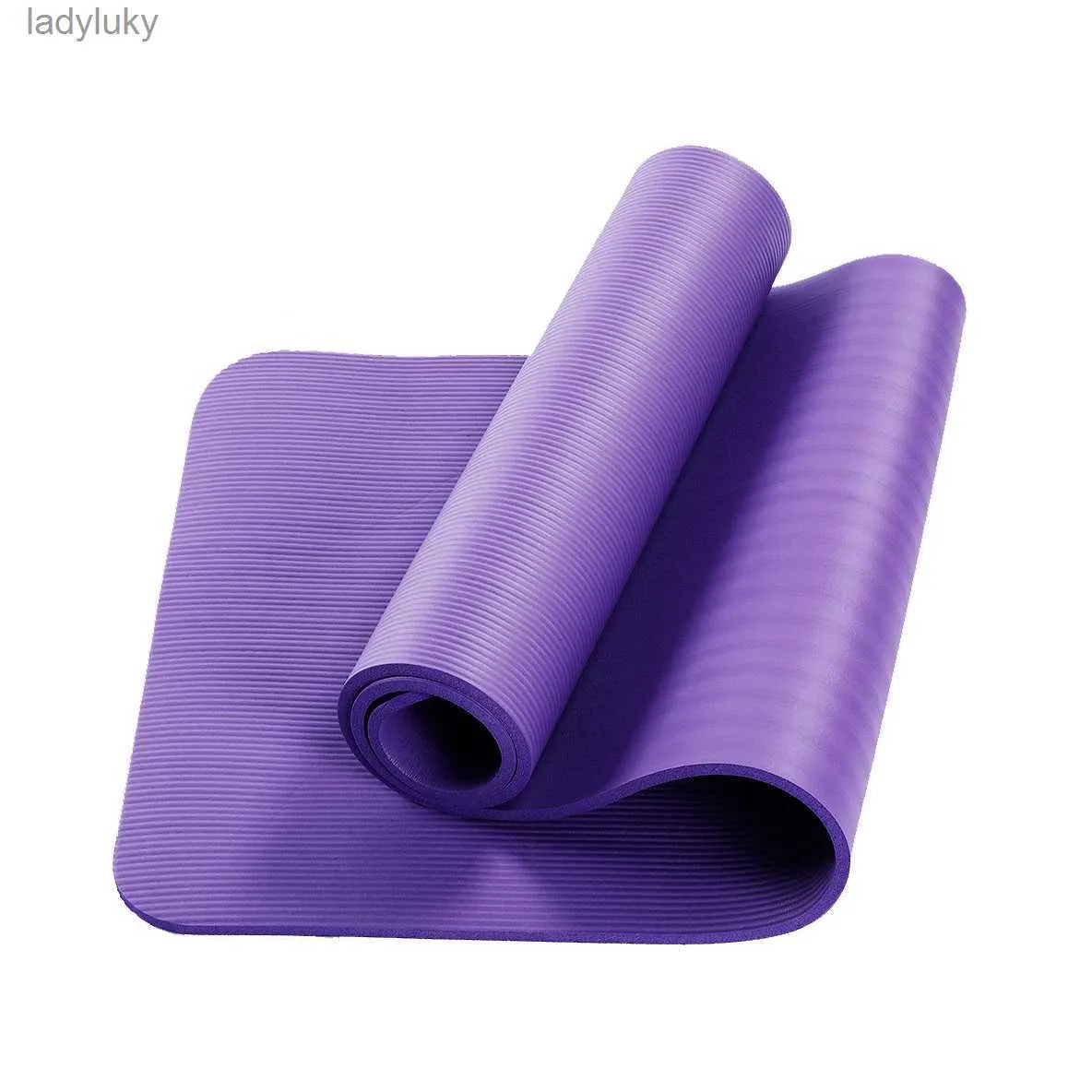 Tapis de Yoga NBR 10MM tapis de Yoga tapis de Yoga Pilates tapis d'équilibre de gymnastique tapis de Fitness tapis de danse antidérapants 900*600*10MML240118