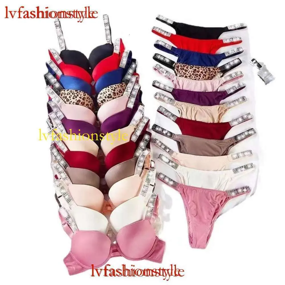 Victoria Secret Lingerie Damen-BH mit rautenförmigem Schultergurt, glatt, spurlos, für große Brust, kleine Brust, sexy Rücken-BH-Überzug, Set 555