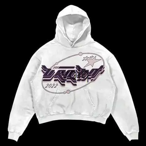Heren Hoodies Sweatshirts Straat trui met capuchon ins paar sweatshirt jas Amerikaanse gotische retro Y2K-stijl letterprint hoodie Harajuku nieuwe sweateryolq