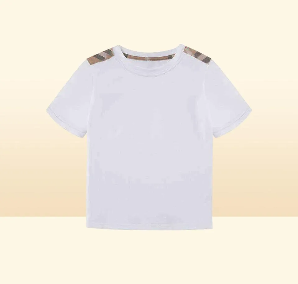 T-shirt bianche estive per ragazzi per bambini per ragazze Designer per bambini Boutique di marca Abbigliamento per bambini Top di lusso all'ingrosso Vestiti AA2203161761602