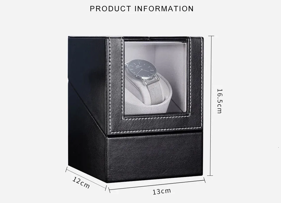 Premium Automatic Watch Winder Box - Secure Storage & Optimal ...