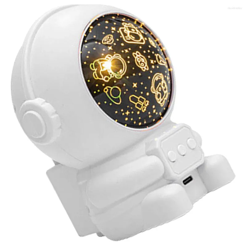 Veilleuses LED astronaute étoile lumière enfant enfants jouets espace projecteur Abs pièce en plastique pour chambre à coucher