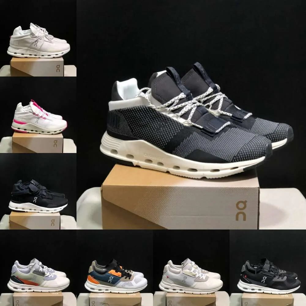 Cloudnova Form Eclipse Savannah Femmes Chaussures de course à vendre Nuages Terre cuite Forêt Noir Flamme Cloudrift Blanc Eclipse Pebble Quartz Hommes Baskets Baskets 36-45