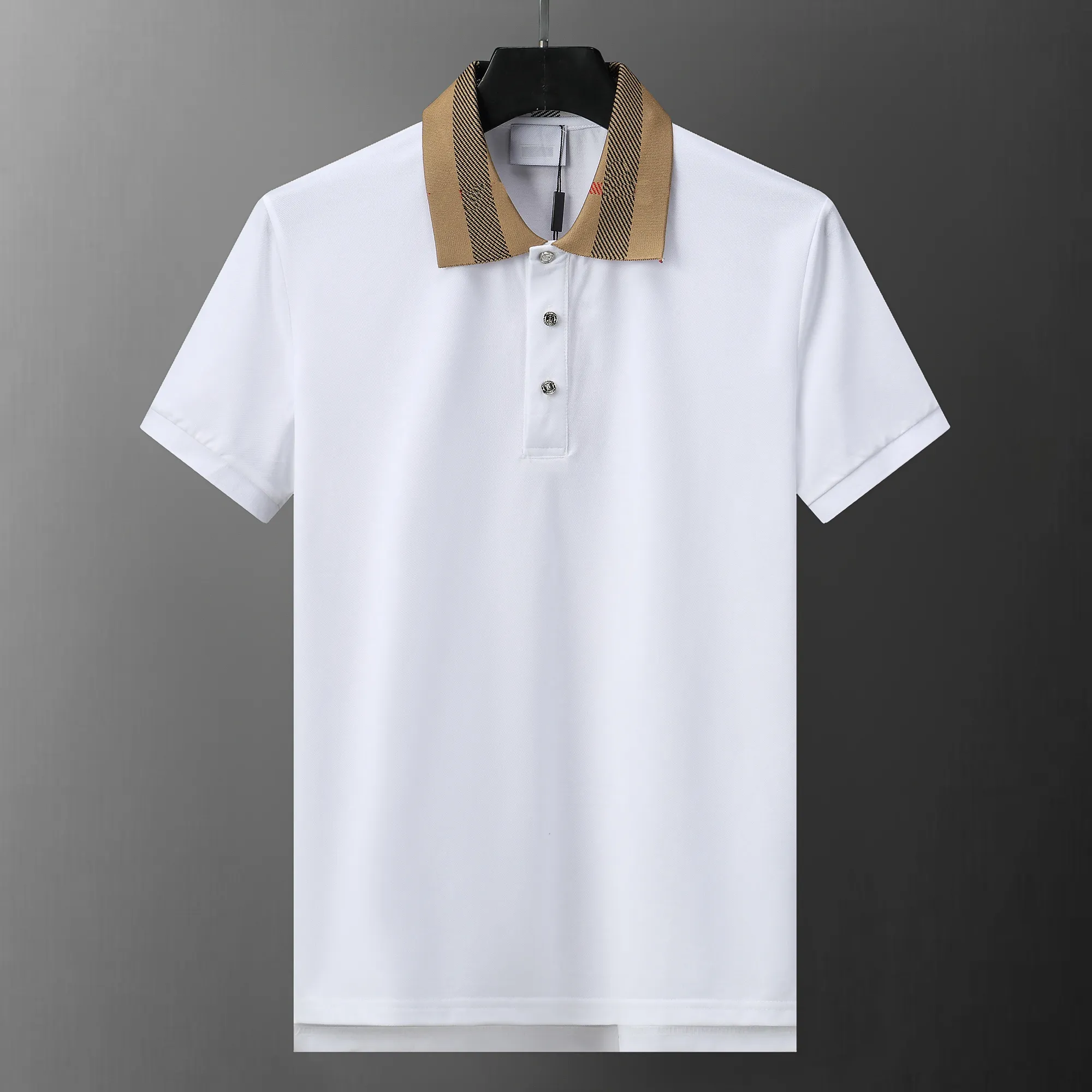 Designer Polo Shirt Summer Hommes Polo T-shirt Designers de luxe pour hommes Tops Lettre Polos Broderie T-shirts Vêtements à manches courtes Loisirs et coton à la mode Tees