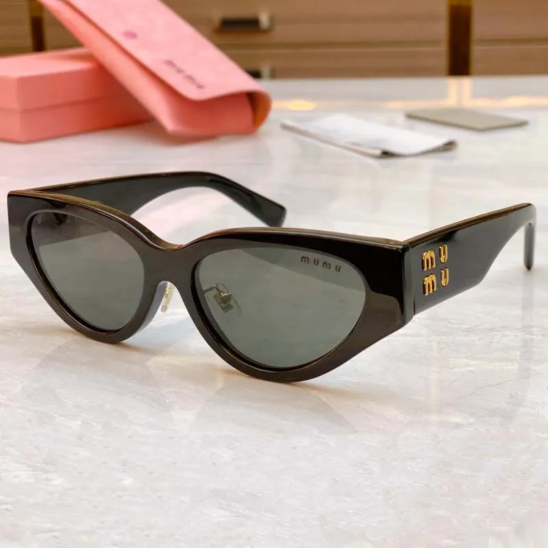 Luxury miui sunglasses women designer mens miumius oversized  display picture 2