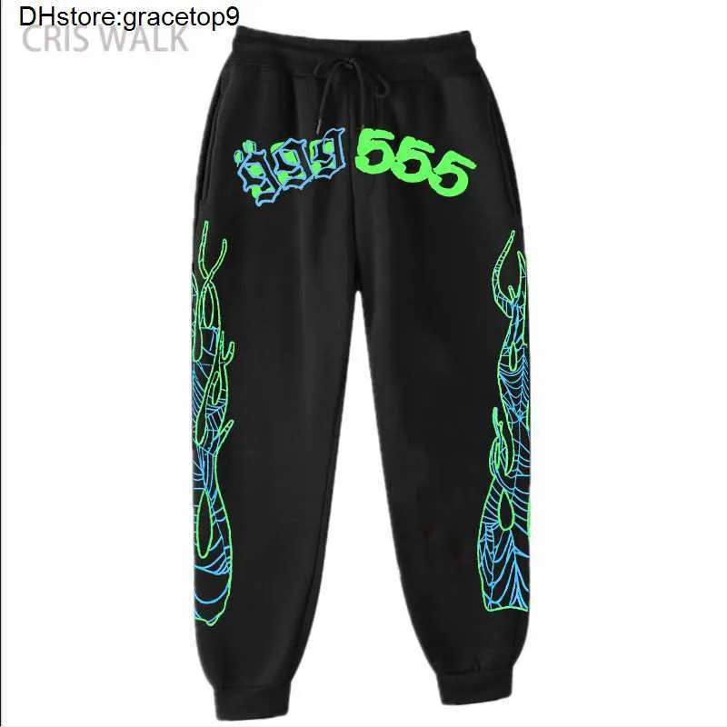 Wb4t Spider Herrenhose Designer Sp5der Damenhose Mode 55555 Jogginghose Herbst Winter Sport Hip-Hop Leggings Badezimmer Fleece Lässige lange Kleidung