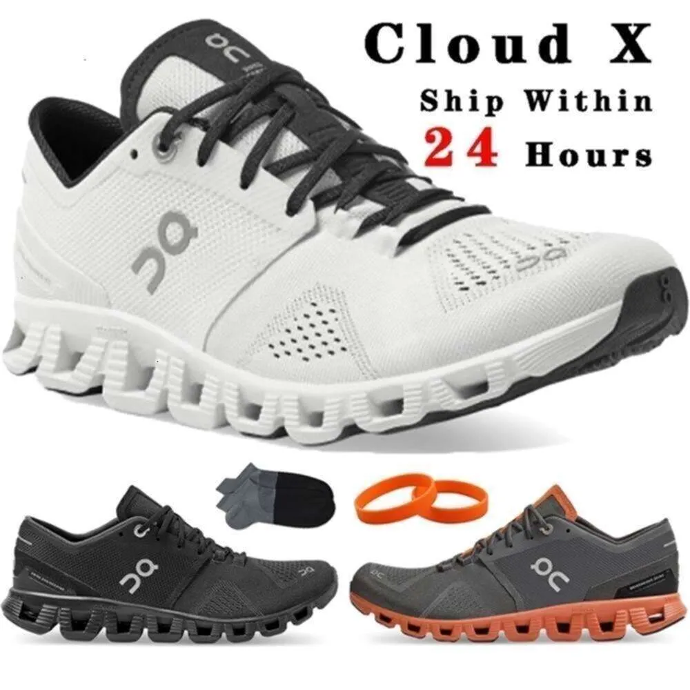 shoes On x Black white red Swiss Engineering Cloudtec Breathable mens Sports trainers Size EUR 36-45