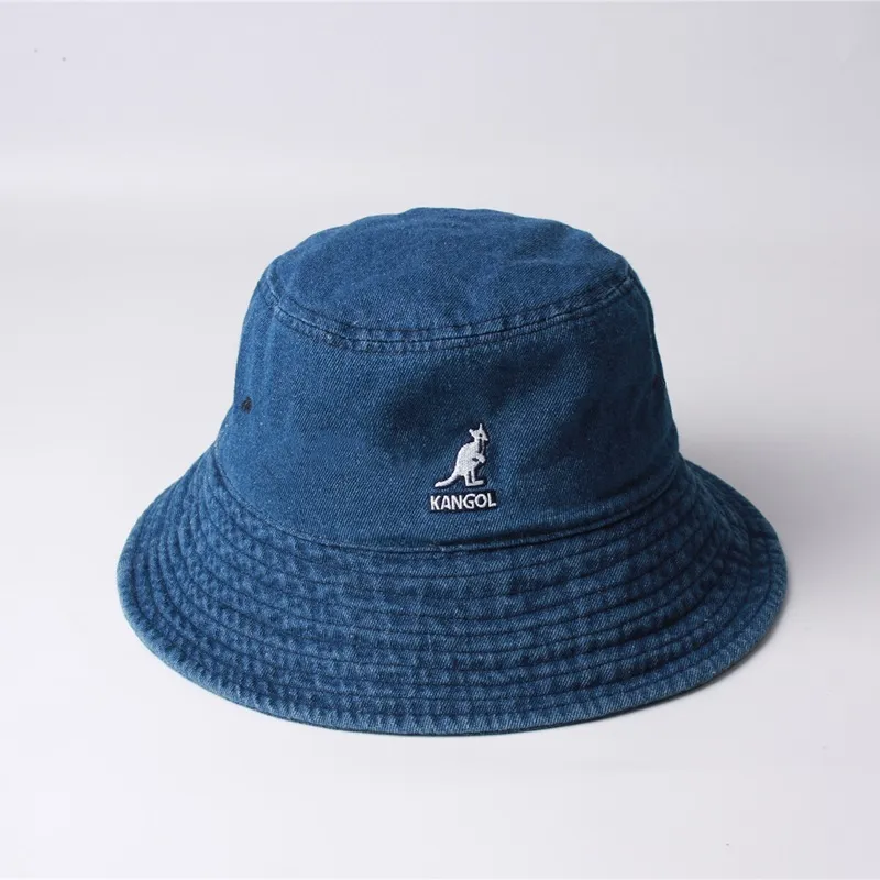 KANGOL – bonnet unisexe, casquette à visière, chapeau de bassin en tissu pur coton, chapeau en tissu à dessus plat
