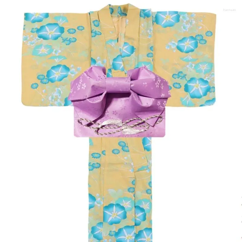 Ubranie etniczne japońskie kimono szlafroki damskie tradycyjne formalne stroje w stylu Flower Fire Conference Travel Pography