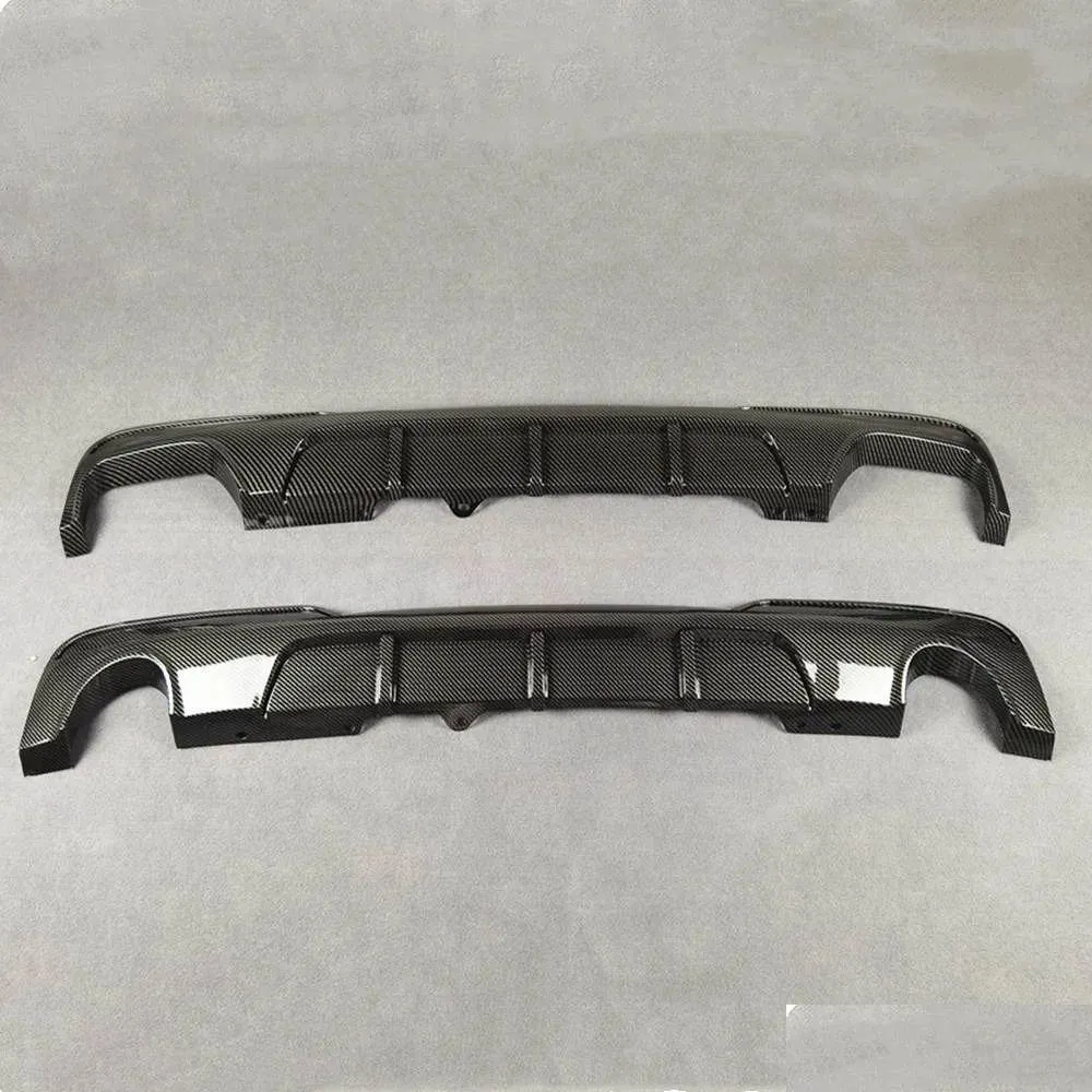 Kits de carrosserie Diffuseur arrière de carrosserie extérieure de voiture Abs pour B Mw série 5 F10 MP Style pare-chocs arrière en carbone Zz livraison directe Automobiles moto Dhxfp