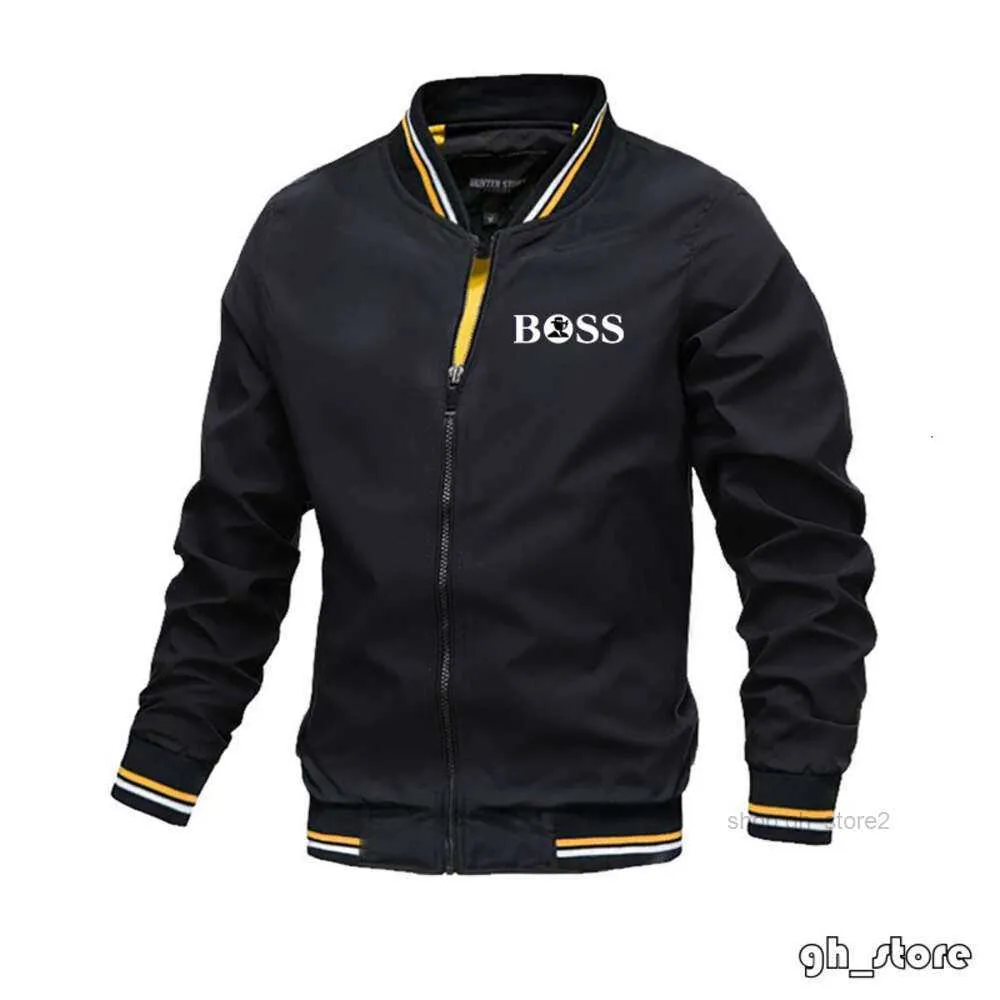Bos Мужские куртки Деловая повседневная роскошная дизайнерская куртка Hugo Роскошная верхняя одежда Куртки UBMR