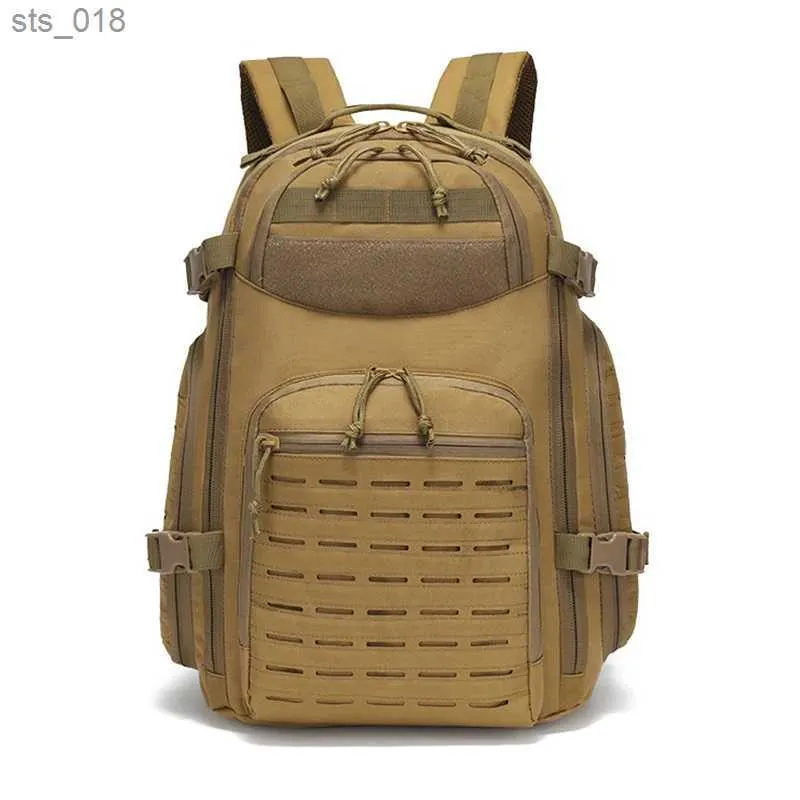 屋外バッグ新しい1000dレーザー切断モルアウトドアミリタリーバックパック戦術バッグトレッキング陸軍狩猟キャンプのためのリュックサック