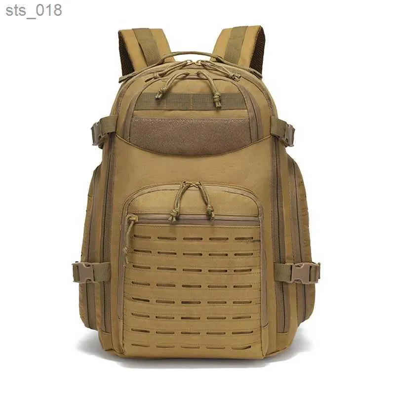 Outdoor-Taschen Neue 1000D Laser Schneiden Molle Outdoor Militär Rucksack Taktische Tasche Trekking Rucksack Für Armee Jagd Camping Wandern ReisenH24119