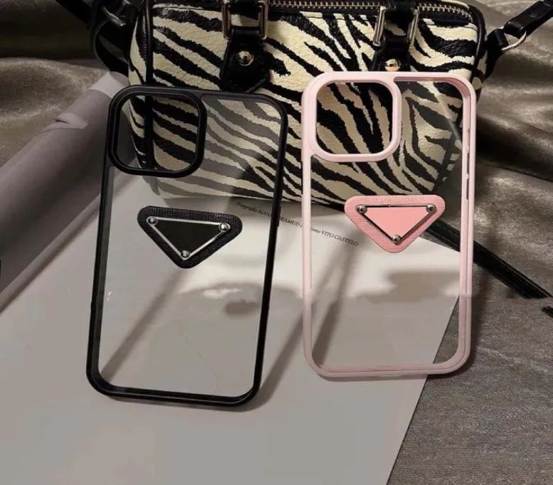 Designer Fashion Phone Cases for iPhone 13 Pro Max Case 11 12 X XR XS XSMAX PU 11 8 7 Plus Metal Letters Transparent allinclusive6339569