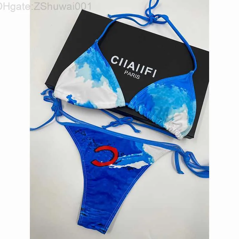 Designer kvinnor satte bikini baddräkt sommar mode badkläder baddräkt maillot de bain kjolar badeanzug gcfz