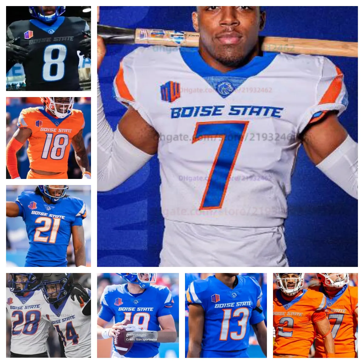 Boise State College Football NCAA Jersey Qualquer Nome Número Mens Mulheres Juventude Jerseys Colt Fulton Shea Whiting Chase Penry Stefan Cobbs Latrell Caples Ben Dooley