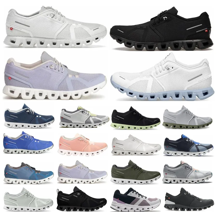 Schoenen Designer Sneakers Heren Cloud 5 Loopschoenen Mannen Vrouwen Cloud Fawn Kurkuma Ijzer Hooi Crème Dune Trainer Maat 36-45