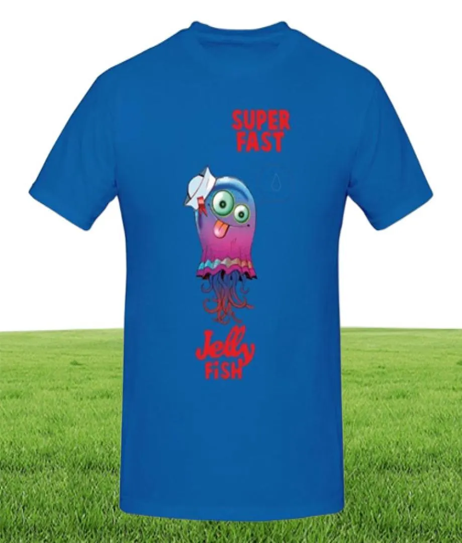 Men039s T koszule Gorillaz Shirt Superfast Jellyfish Tshirt Zagraniczona odzież uliczna TEE Bawełniana krótkie rękaw