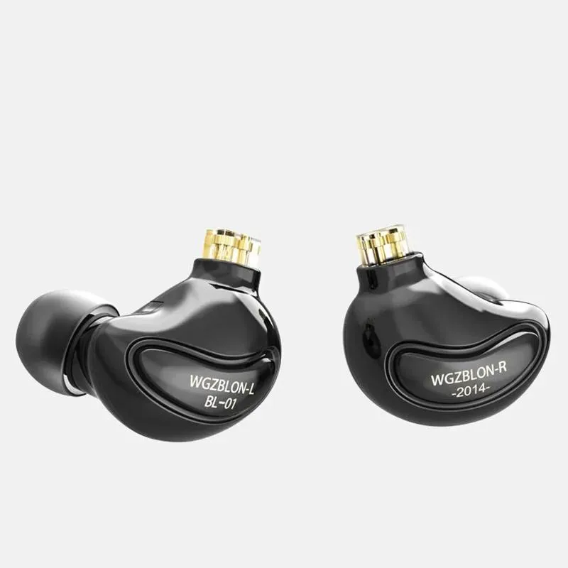 Słuchawki Blon BL01 BL01 Słuchawki 10 mm biologii Fibre Fibre Mony Driver in Ear Monitors WEALNE PRZEWODNE SŁOWSKO ZESPOŁY BL03 A8 BLON MAX