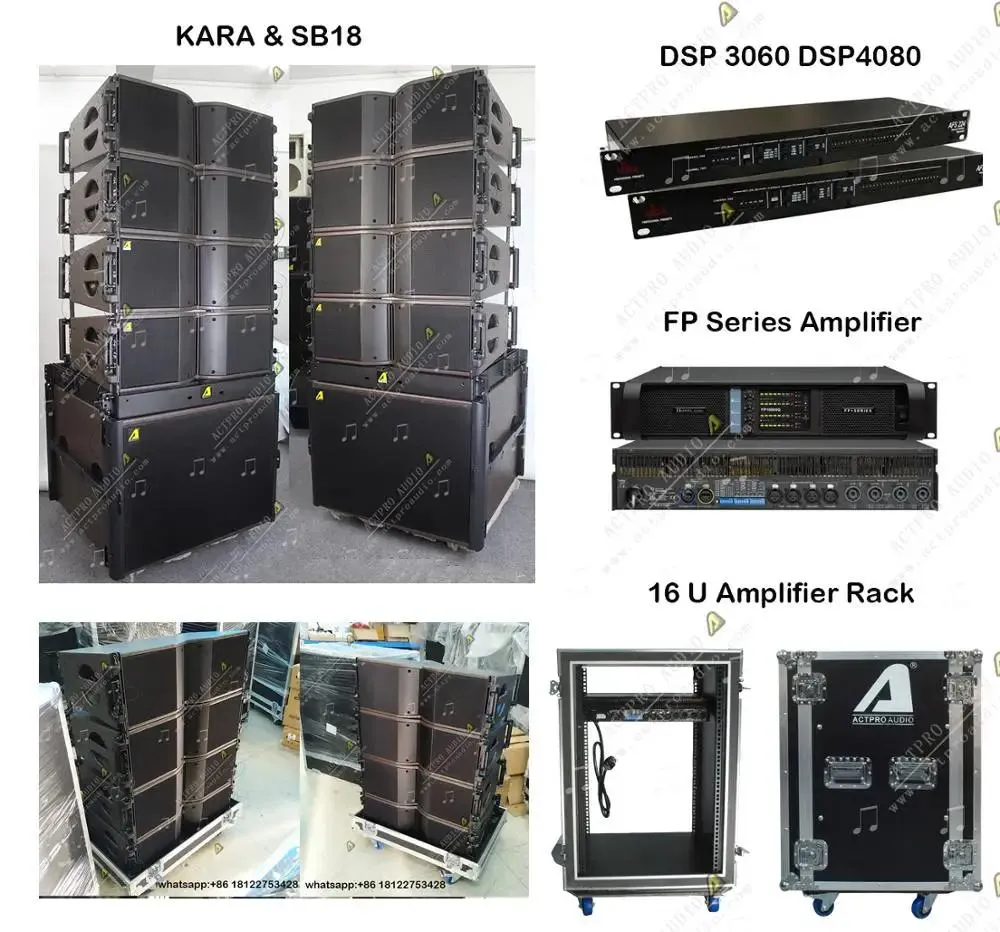 Głośniki Kiva II Line Line Greleger Pro Passive Sound Mocne pełne rang audio audio