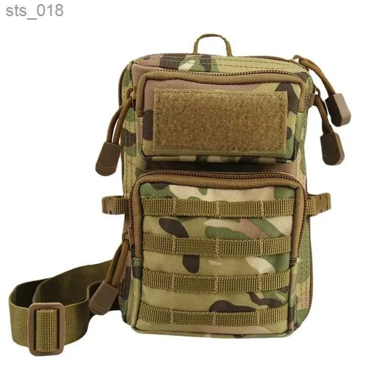 Borse da esterno Borsa tattica multifunzione Custodia per fondina Militare Molle Vita dell'anca Borse EDC Portafoglio Borsa Custodia per telefono Borse da campeggio Borse da trekking Caccia PackH24119