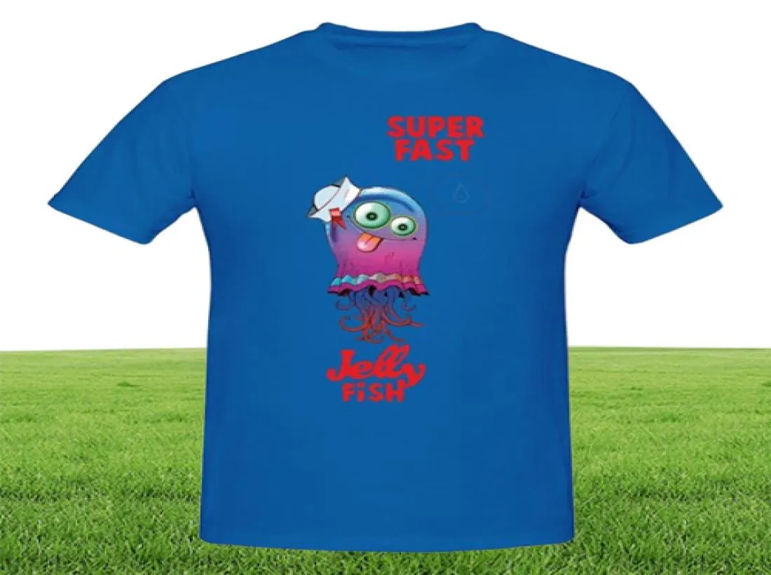 Men039s T koszule Gorillaz Shirt Superfast Jellyfish Tshirt Zagraniczona strej strejowa bawełniana krótkie rękawe zabawne nadruk męski Tshirt8207032