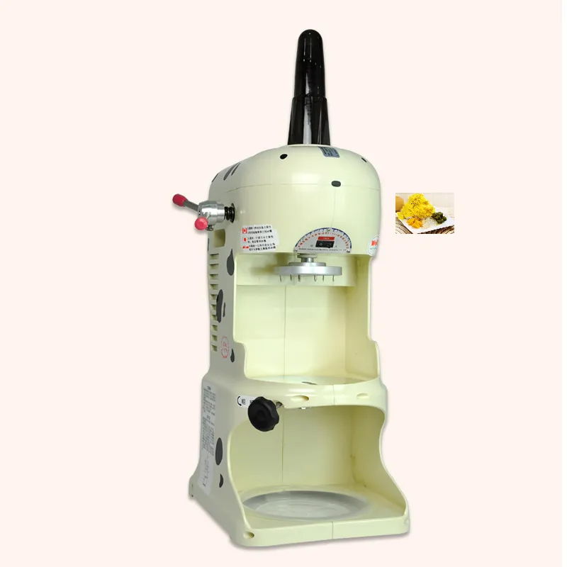 Automatisk mjölk Snöflinga Cream Fine Snow Ice Maker Crusher Ice Machine Bingsu Machine Snow Ice Shaver Machine