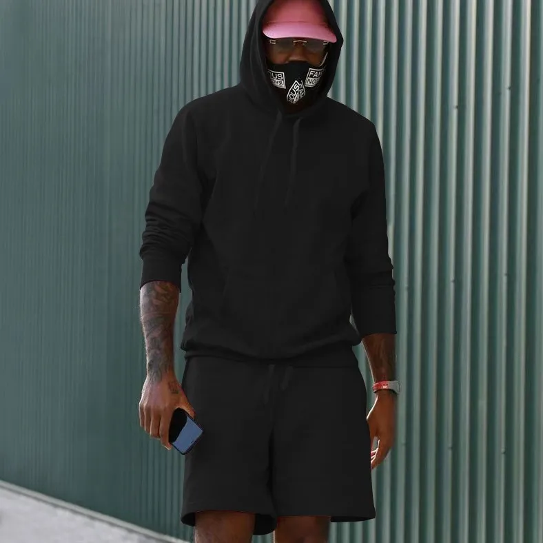 Longline fleece hoodie top