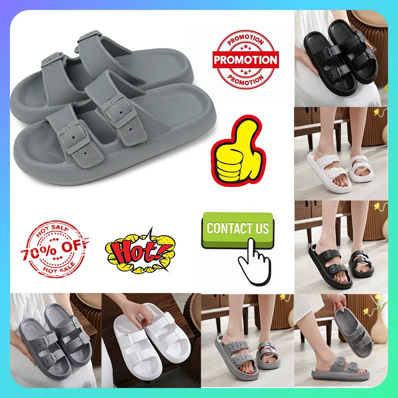 Designer Casual Platform Slides tofflor Män