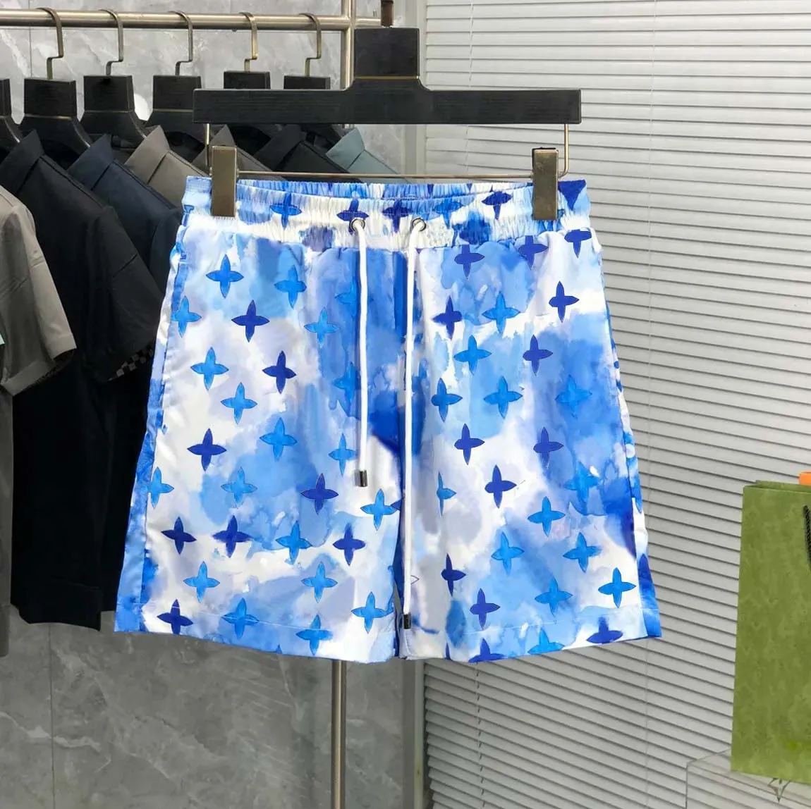 24SS Summer Swimwear Men Shorts Style Projektowanie Plaża swobodne stawki moda hip -hop sportowy jogger fitness Short Pants