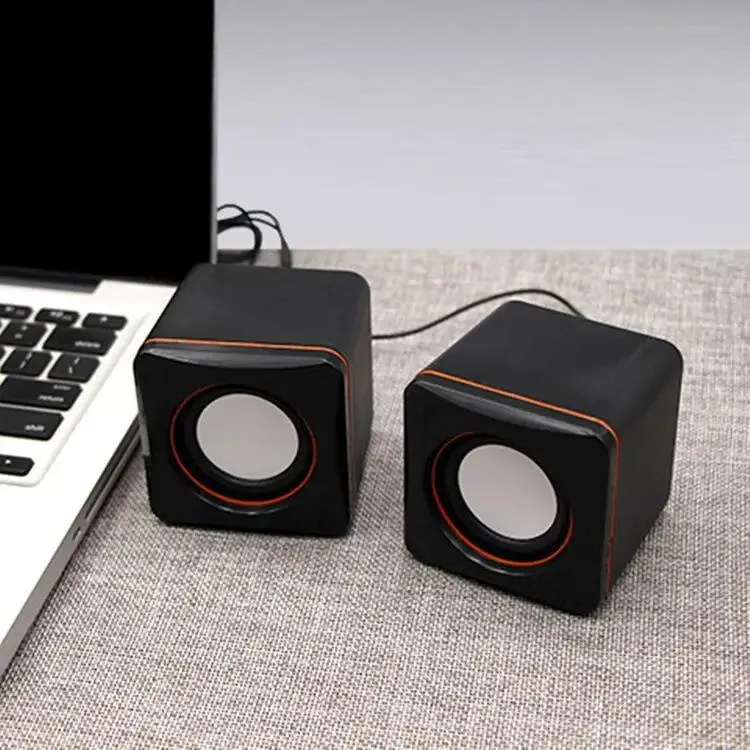 Speakers Computer Audio Mini Notebook Desktop Portable Desktop Speaker Multimedia USB Wired Small Speaker Household Speaker