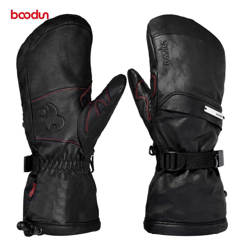 BOODUN BOLTONS NYA BAG FINGER Ski handskar Portable Pocket Leather Touch Screen Outdoor Sports värme