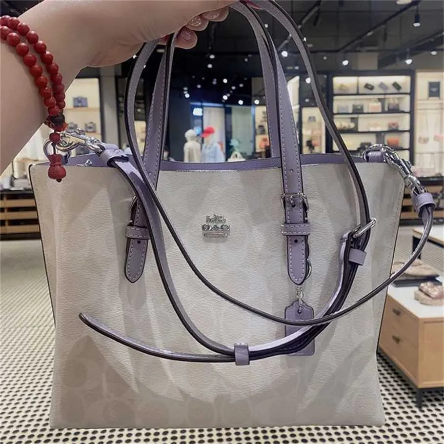 Number 5821 New Women's Mollie 25 Classic Old Flower Portable Shopping One Shoulder Crossbody Tote