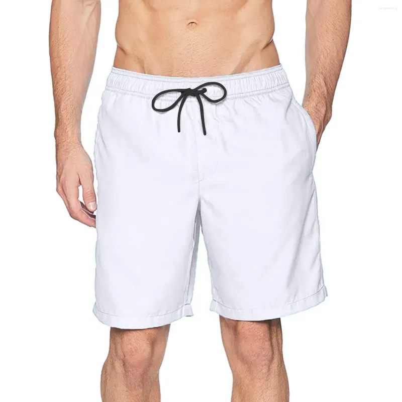 Shorts pour hommes Sports Net Beach Dry Mens Board avec cordon de serrage Surf 3XL Maillots de bain pour hommes Maillots de bain courts