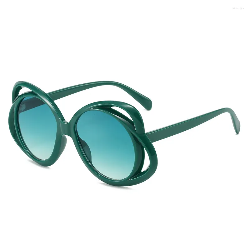 Lunettes de soleil à la mode Floral pour femmes fille Fun mode fleur lunettes Rave Sunwear luxe Designer fête UV400