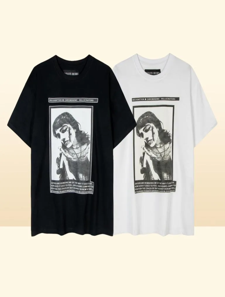 Riches Deprimes Avatar imprimé hommes femmes T-shirt W2208080124899466