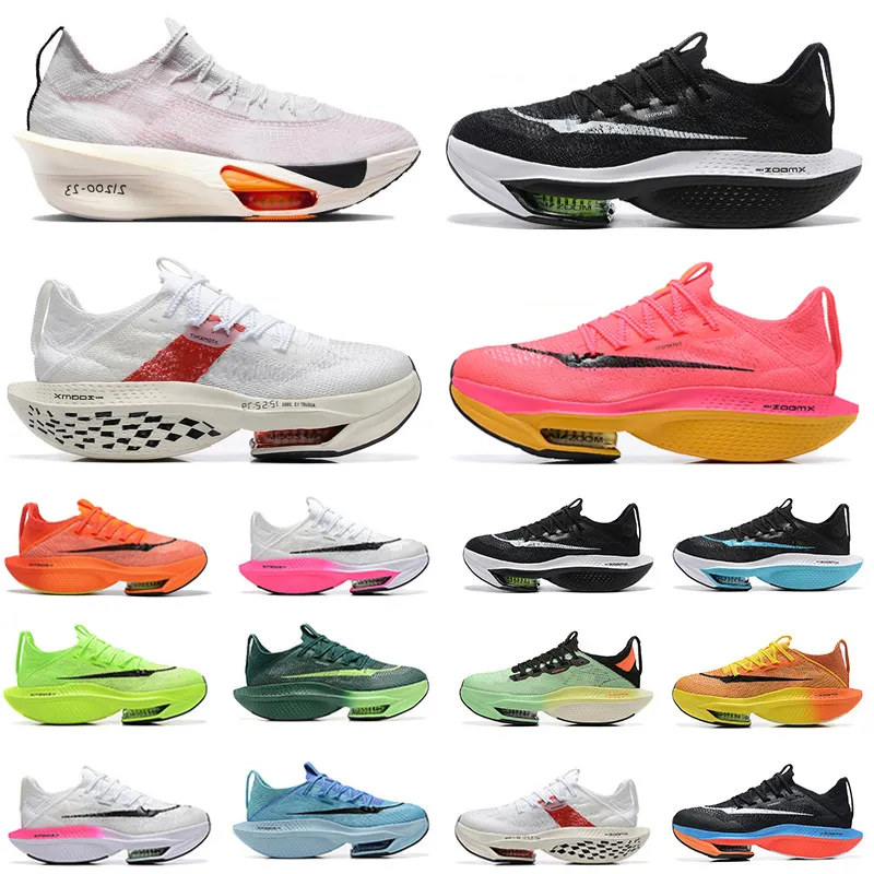 2024 Protótipo Mens Running Shoes 21200-23 Designer Homens Mulheres Treinadores Malha Esportes Sapatilhas Ekiden Valerian Blue Ribbon Sail Rosa Preto Branco Vibrante Verde 36-45