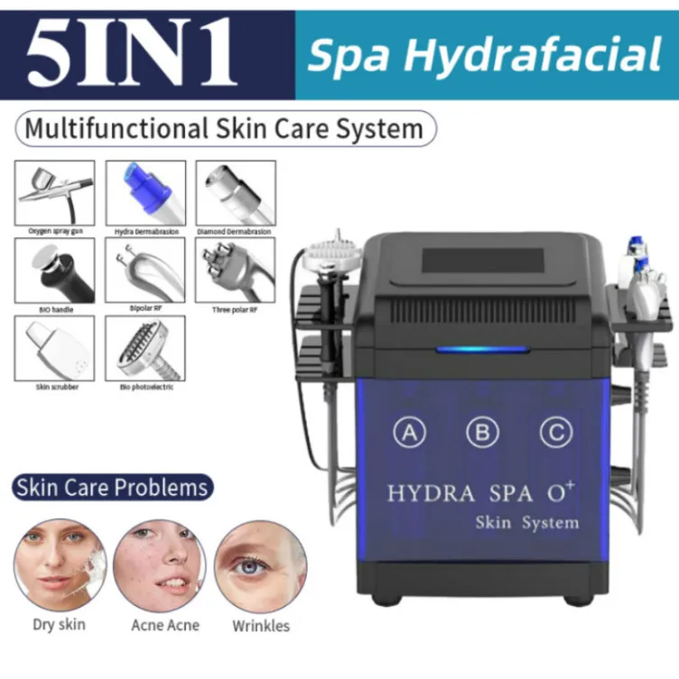 10 in 1 Hydro Clean Beauty Salon Microdermoabrasione Microcorrente Macchina elastica Rf Cura della pelle Rimozione delle rughe312