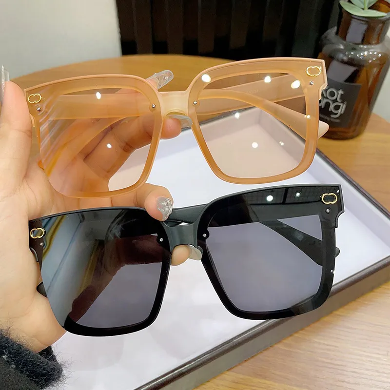 Designer óculos de sol masculino óculos de sol 2024 tendência novos óculos de sol feminino verão uv400 proteção solar
