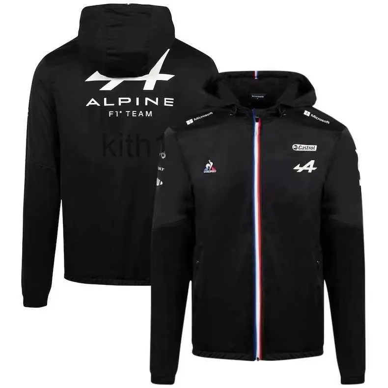 2021 Nieuwe Alpine Team F1 Jas Formule 1 Hoodie Kleding Lente en Herfst Rits Trui RIEP