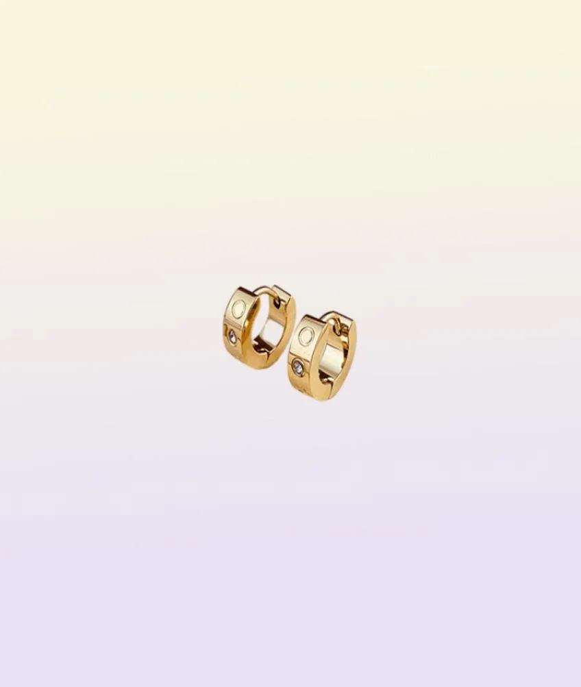 Luxury Band Stud örhängen överdrivna enorma cirkelhoppar fantastiska vita zirkon silverguld färgfest trend smyckesdesigner earrin3680619