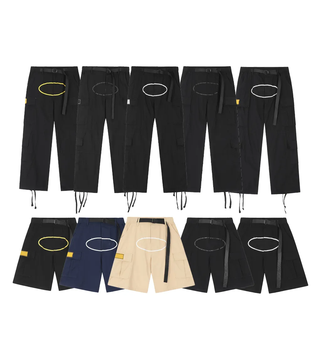 Herren-Cargohose, Herren-Designer-Cargohose, Sweatpant-Hose, Arbeitshose, High Street, Hip-Hop, lässig, mit mehreren Taschen, übergroße, lockere, gerade Overalls, Jogger A140